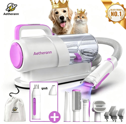 🐶Limited‑Time Offer! Multifunctional Low‑Noise Pet Grooming Vacuum ✨ Stress‑Free Grooming for Dogs & Cats🐱