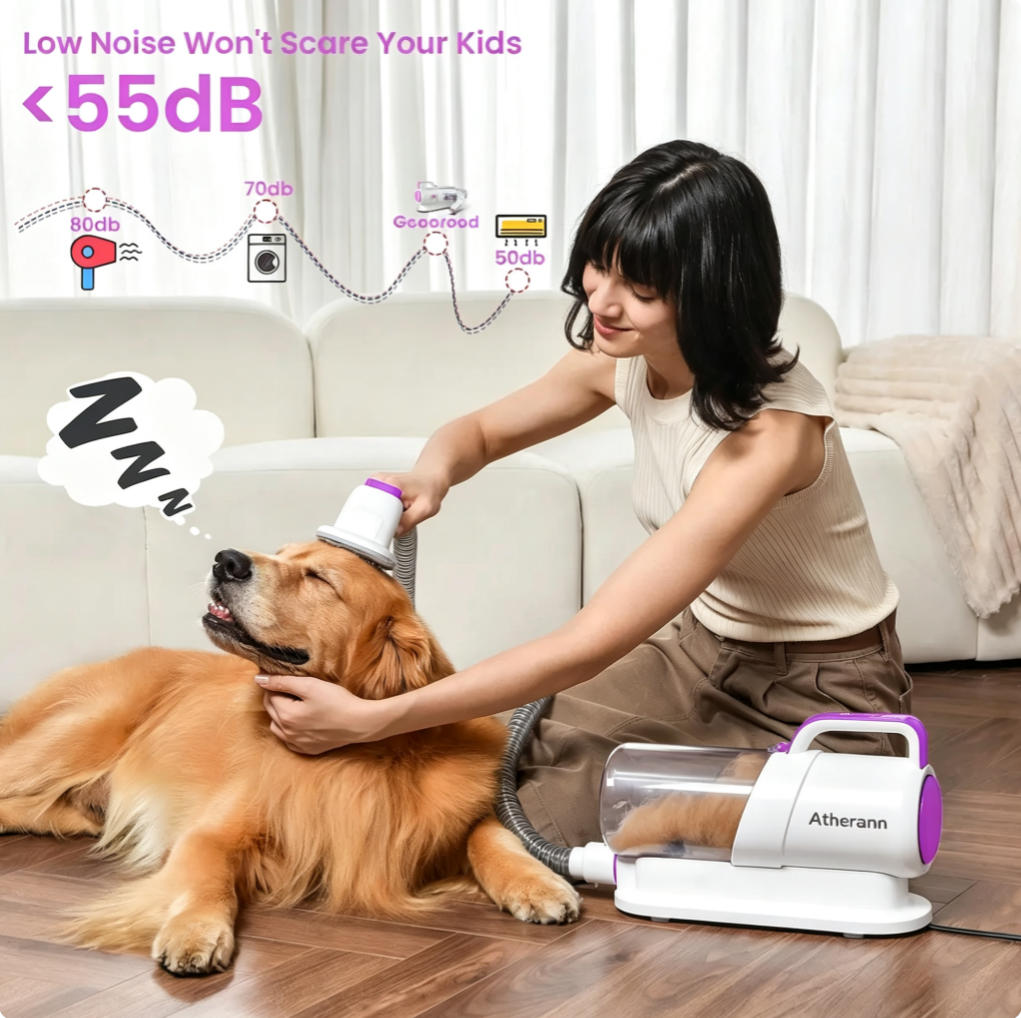🐶Limited‑Time Offer! Multifunctional Low‑Noise Pet Grooming Vacuum ✨ Stress‑Free Grooming for Dogs & Cats🐱